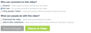 Embedding Private Videos with Vimeo