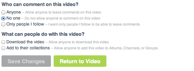 Embedding Private Videos with Vimeo