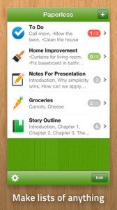 Paperless App for iPad