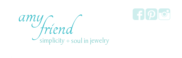 Social Media Buttons at Amy Friend Jewelry