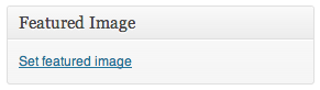 Wordpress Featured Image