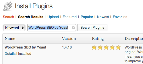 WordPress SEO by Yoast