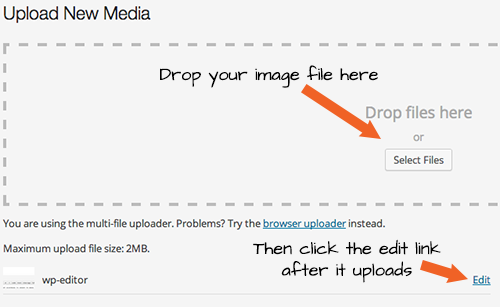 Wordpress Image Uploader